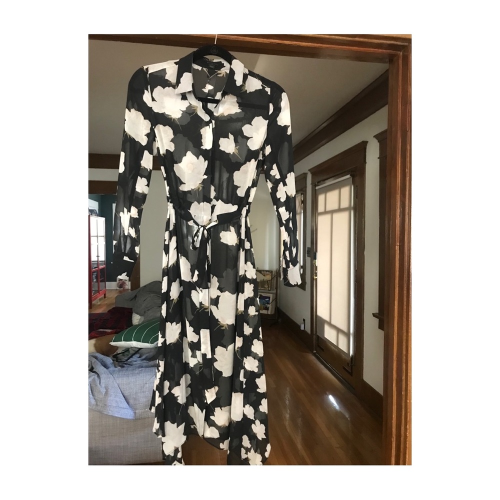 All Saints floral dress